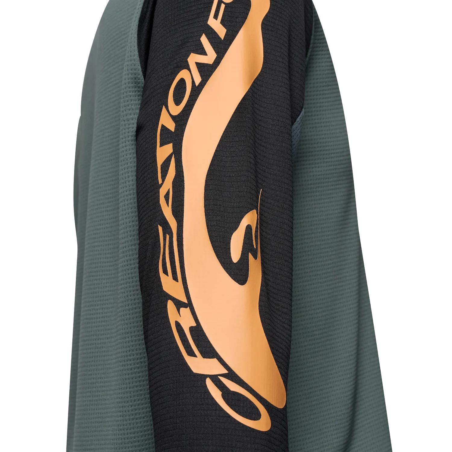 Kids' Defend Creation Long-Sleeve Jersey - Green - Image 4