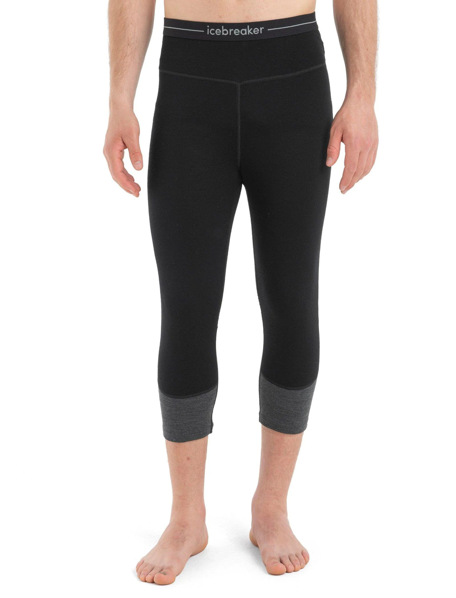 Men's 260 Zoneknit Merino Thermal Legless - Black - Image 3